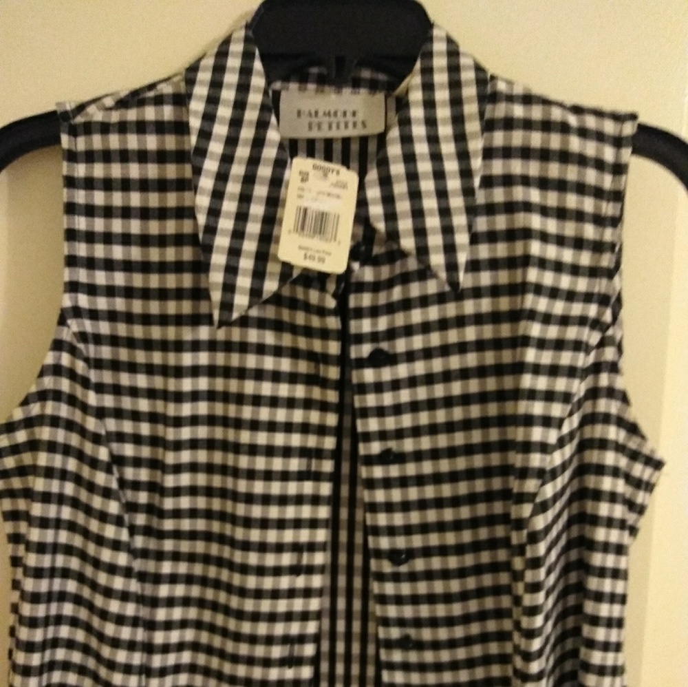 🛍👚💲HALMODE PETITES TOP - Picture 2 of 3